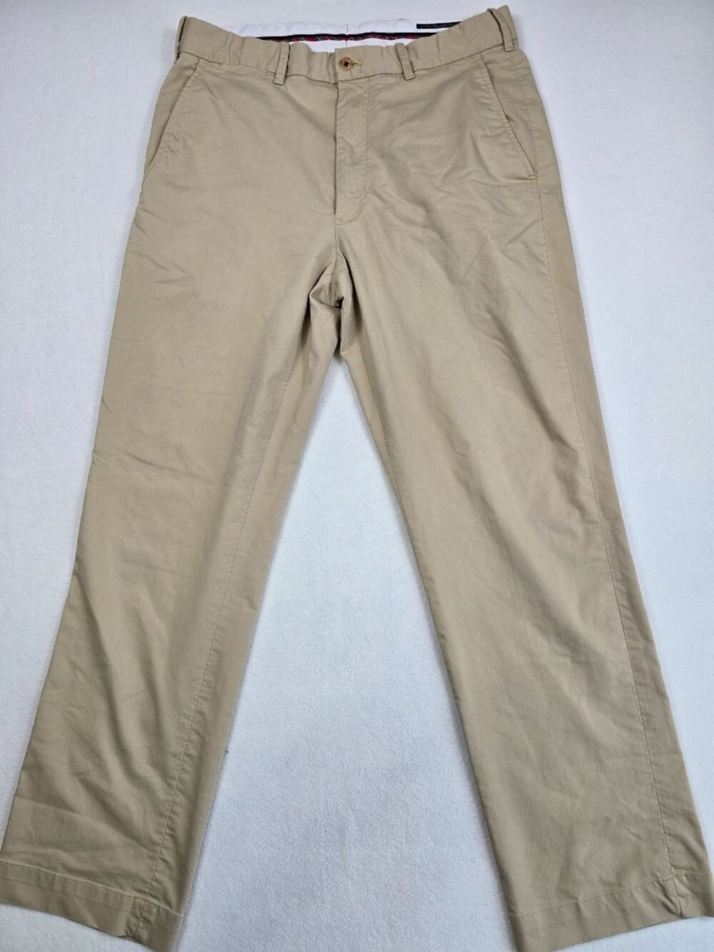 Polo Golf Ralph Lauren Khaki Cotton Twill Stretch Classic Fit Pants 32x30 Mens